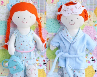 Addie doll, rag doll pattern, rag doll PDF, doll patterns, rag doll, soft doll pattern, cat doll, cute doll
