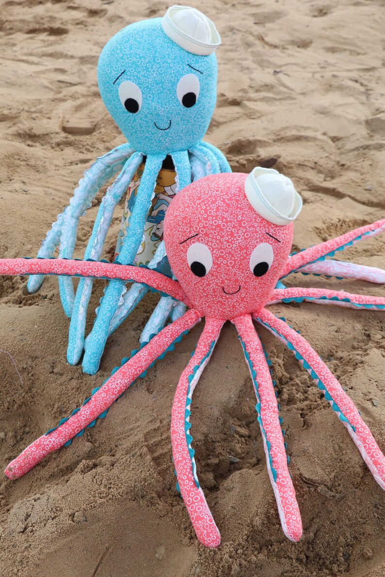 Brighton Octopus Sewing Pattern: Stuffed Plush Toy (PDF) image 6