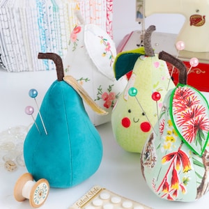 Pin & Pear Pin Cushion Kit with Pattern