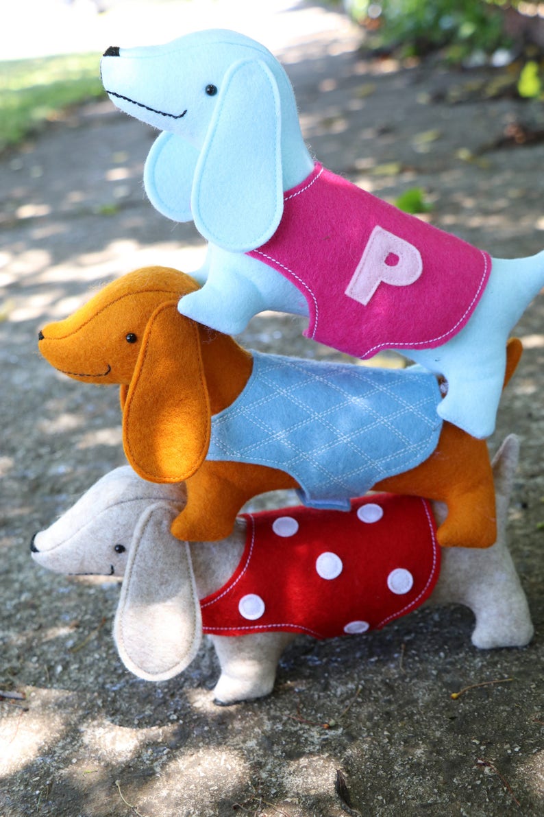 Dachshund Sewing Patterns Dog Clothes Plush Pattern Etsy Singapore