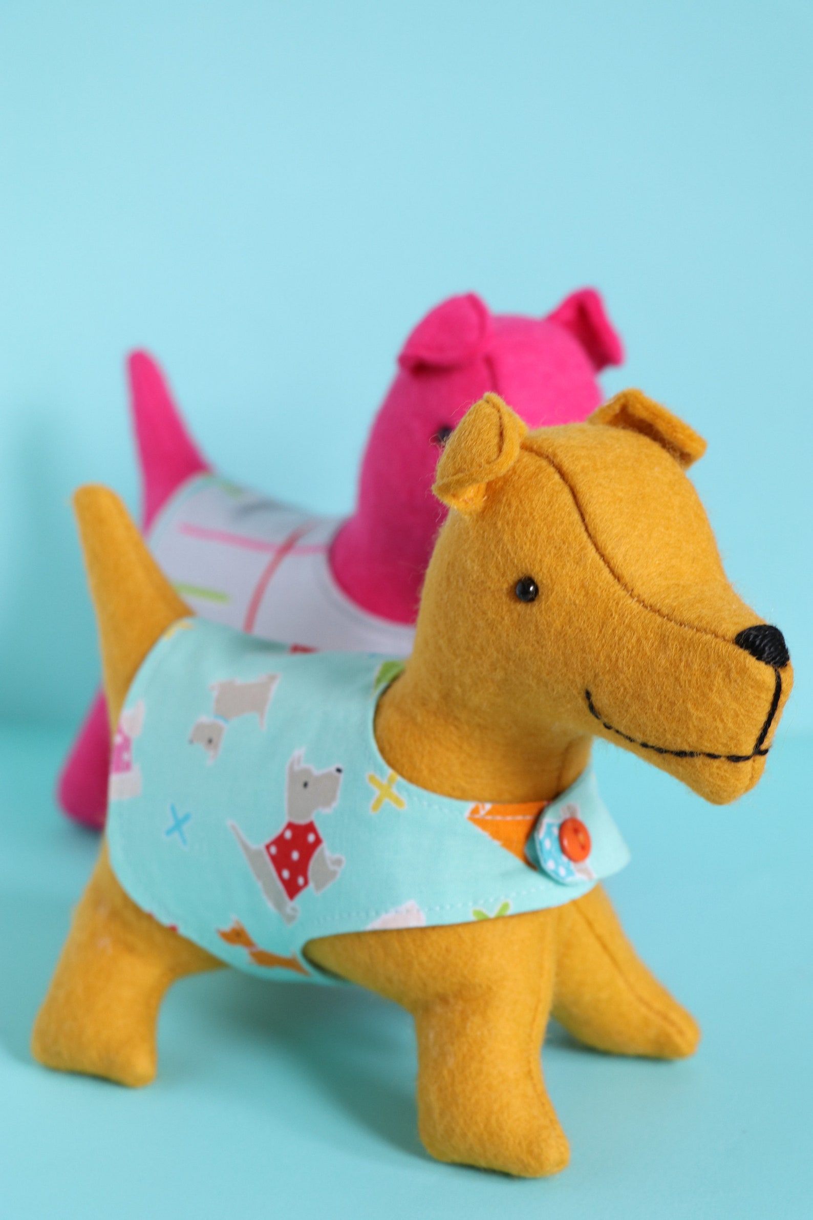 Dog Sewing Pattern Toy Dog PDF Dog Softie Pattern Plush Dog Etsy