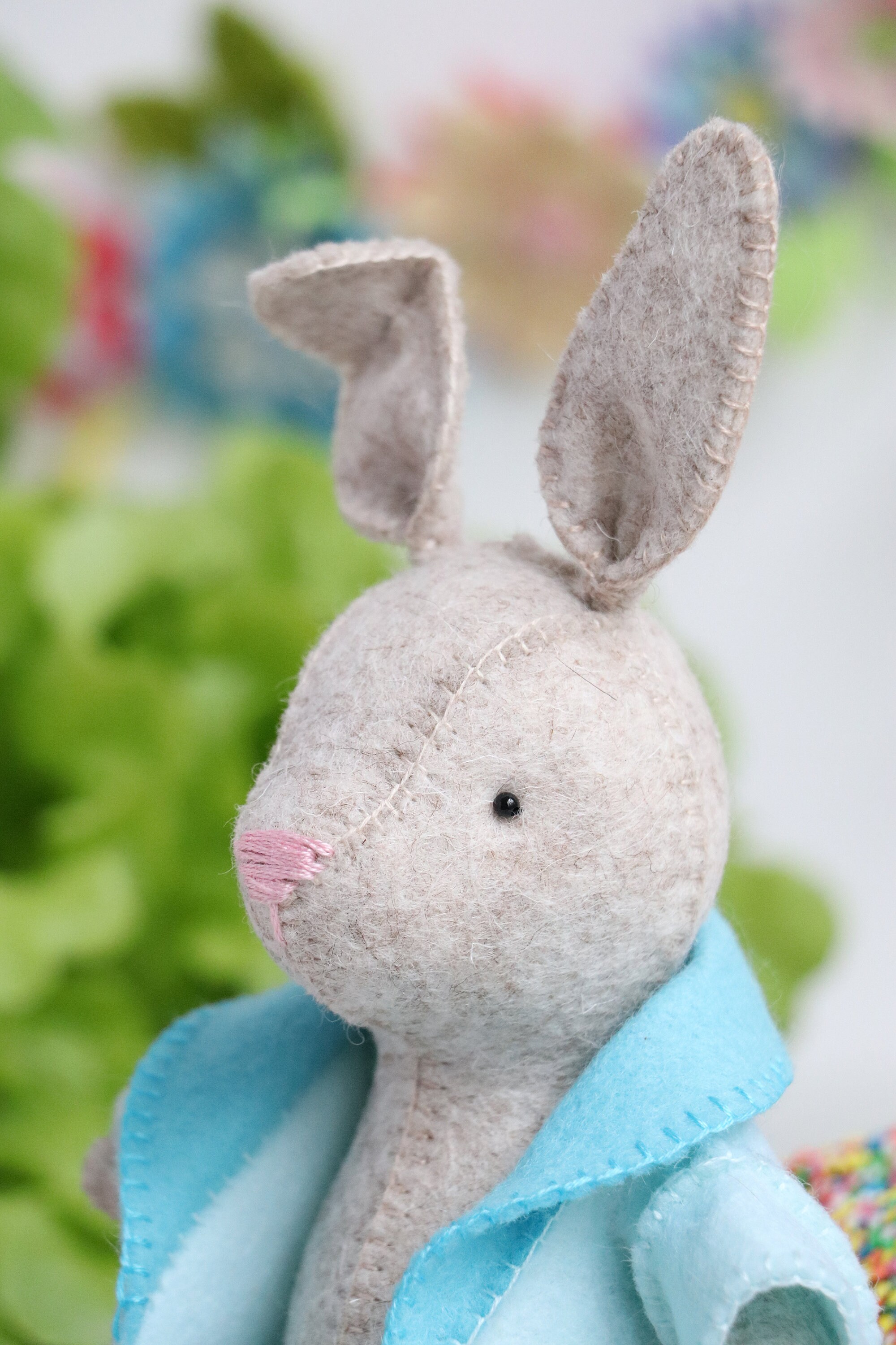 Monty & June, Rabbit Sewing Pattern, Easter, Bunny Pattern