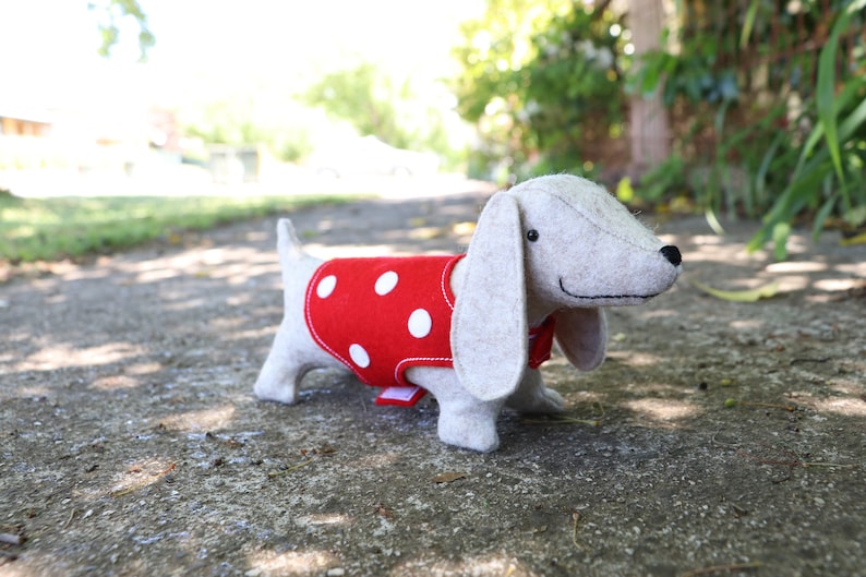 Dachshund Sewing Patterns Dog Clothes Plush Pattern Etsy UK