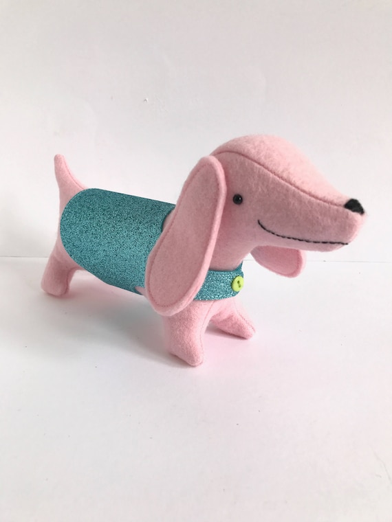 weiner dog plush