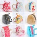 Doll backpack, mini backpack pattern, digital download, backpack pattern, toy backpack, doll clothes pattern, mini purse pattern 
