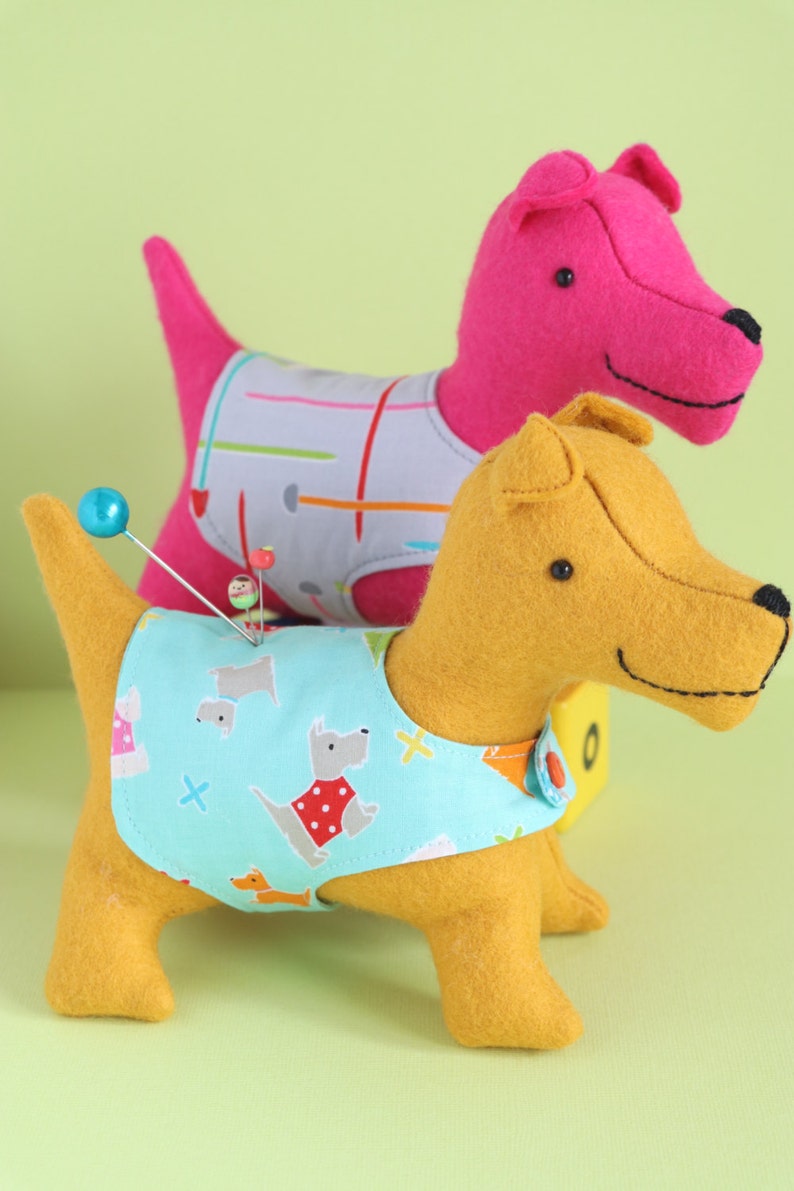 Dog Sewing Pattern Toy Dog PDF Dog Softie Pattern Plush Dog Etsy