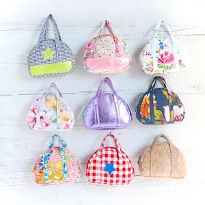 Bowlingtasche, Puppentasche Schnittmuster, Puppenschnittmuster, digitaler download, Taschenschnittmuster