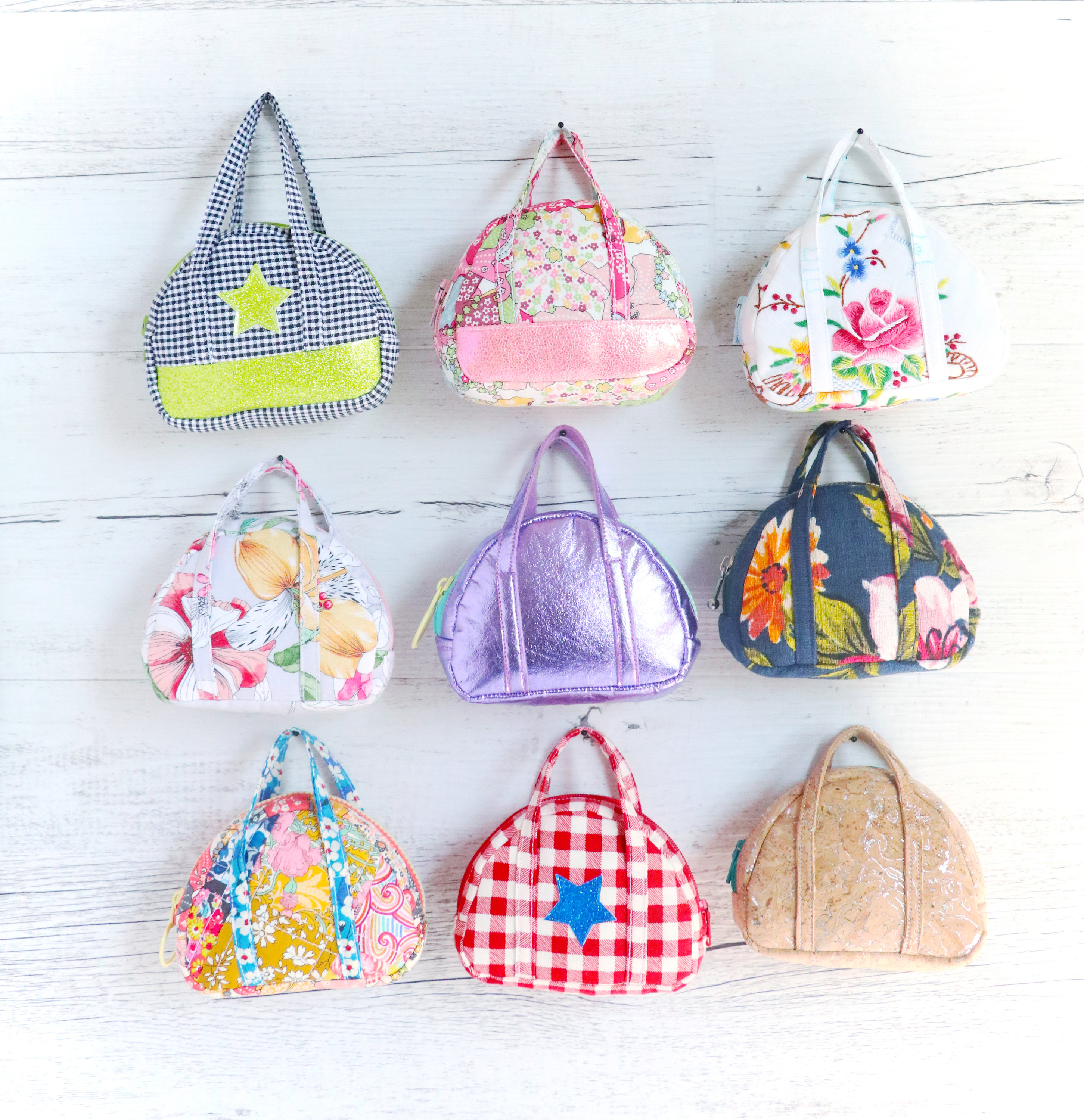 Bowling Bag, Doll Bag Pattern, Doll Sewing Pattern, Digital