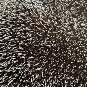 Hedgehog fur, Steiff Schulte Mohair, prickly fur, mohair , faux fur hedgehogs image 3