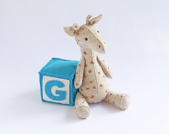 giraffe sewing pattern,stuffed giraffe, stuffed animal, giraffe pdf, Plushie pattern,nursery decor, giraffe sewing pdf