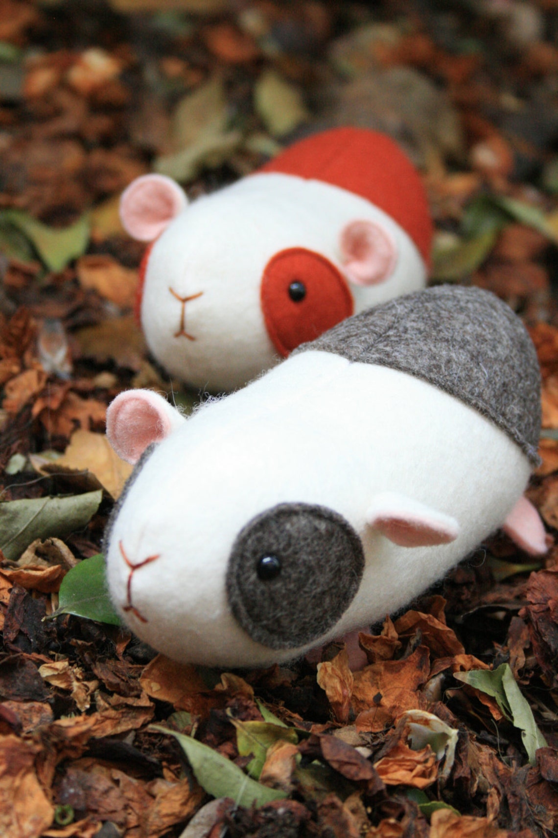 Elliot Guinea pig pattern toy guinea pig plush hamster PDF Etsy