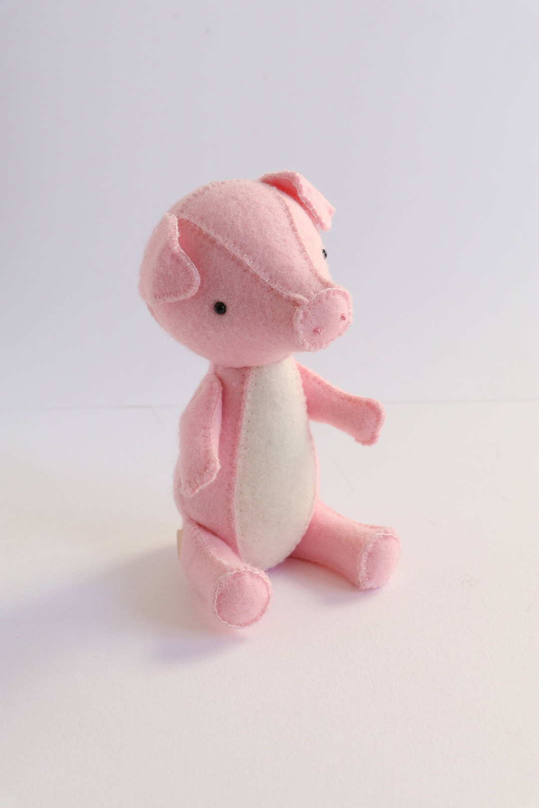 Pig Sewing Pattern, Pig Pattern, Pig PDF Pattern, Felt Pig Pattern