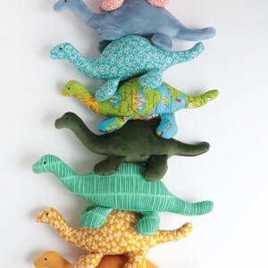 Herb Dinosaur Plush Sewing Pattern: Instant Download, Beginner Dinosaur ...