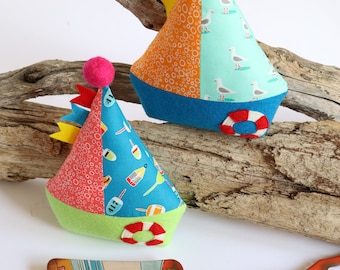 Felt Boat Sewing Pattern: Plush Toy, Beginner Friendly (PDF Pattern)