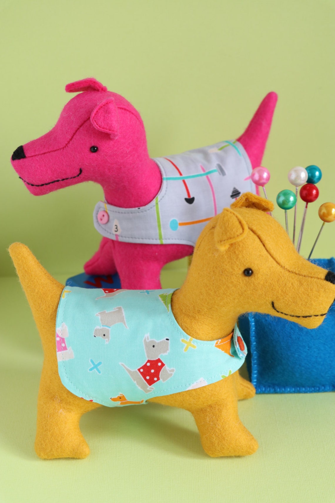 Dog Sewing Pattern Toy Dog PDF Dog Softie Pattern Plush Dog Etsy