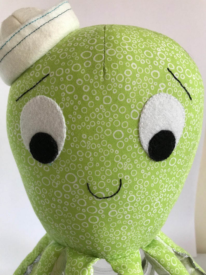 Brighton Octopus Sewing Pattern: Stuffed Plush Toy (PDF) image 9