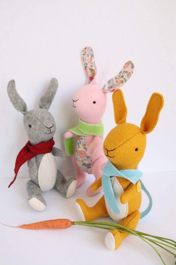 rabbit stuffed animal pattern