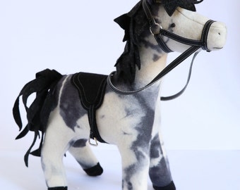 Patrón de costura de caballo de fieltro: Peluche, burro, unicornio (patrón PDF)
