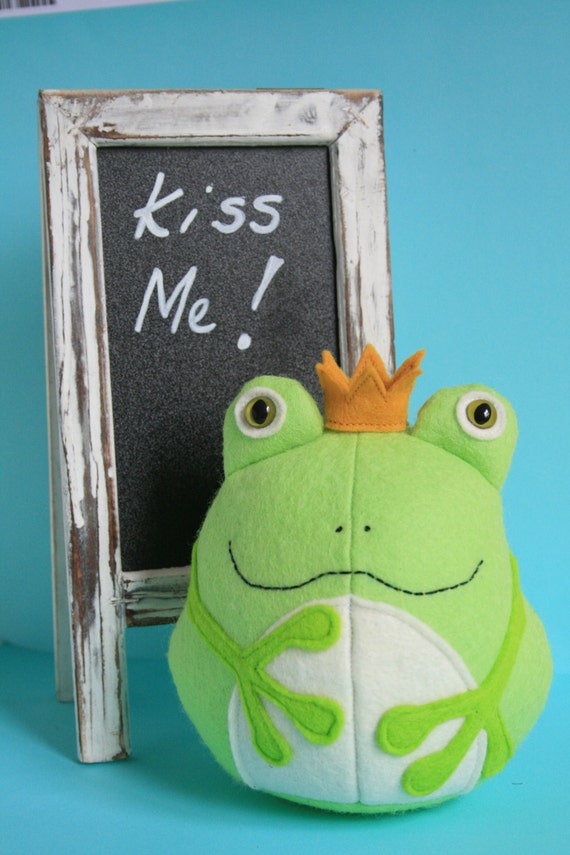 Frog sewing pattern frog sewing pdf plush pdf pattern frog Etsy