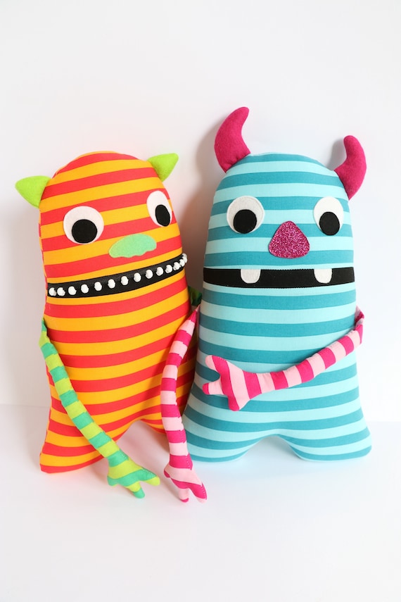 monster stuffed animal pattern