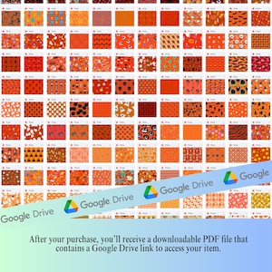 484 Halloween Theme Digital Paper Mega Bundle Seamless Pattern ...