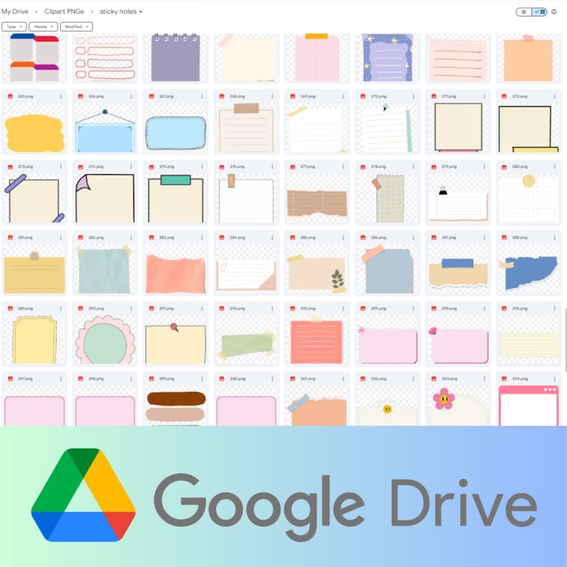 May include: A collection of 48 digital sticky note images in various colors and designs. The notes are transparent and have a variety of borders, patterns, and textures. The notes are perfect for adding a personal touch to digital documents, presentations, and social media posts.
