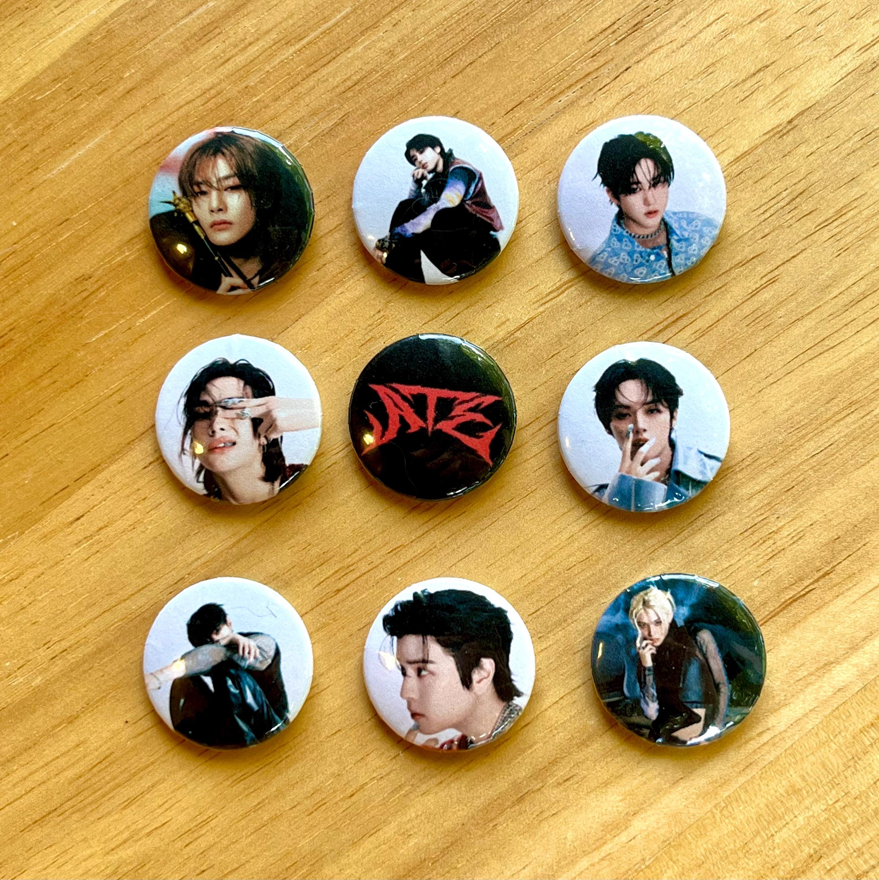 K-POP・アジア BTS EPILOGUE PIN BUTTON SET BTS Merch Kpop Pins - BTS Pins - Bangtan Boys Kpop Pinback Button