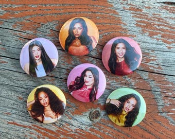 KATSEYE Members 1" 25mm Mini Button Pin Fan Pack | K-Pop | Kpop Pins | Fan Gift | Katseye Merch | EYEKONS