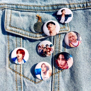P1Harmony Sad Song Inspired 1&quot; 25mm Mini Button Pin Fan Pack | K-Pop | Kpop Pins | Fan Gift | P1ECES | P1Harmony Merch |