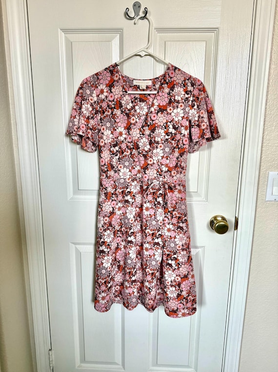 monteau dress Dress Casual Midi By Monteau In Floral Print, Size: Xs