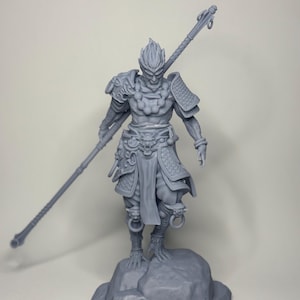Black Myth Wukong | Sun Wukong | Resin 3d Printed Model