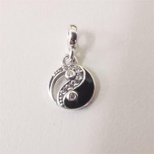 Yin & Yang Dangle Charm | Sterling silver | Pandora US