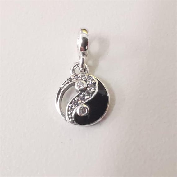 アクセサリー pandora Yin&Yang Dangle Charm Pandora, Pandora ME Sparkling Yin & Yang Mini Dangle Charm