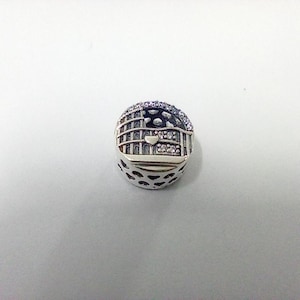 pandora Sterling Silber 925 das colosseum Rom Italien Charme & Geschenk Beutel