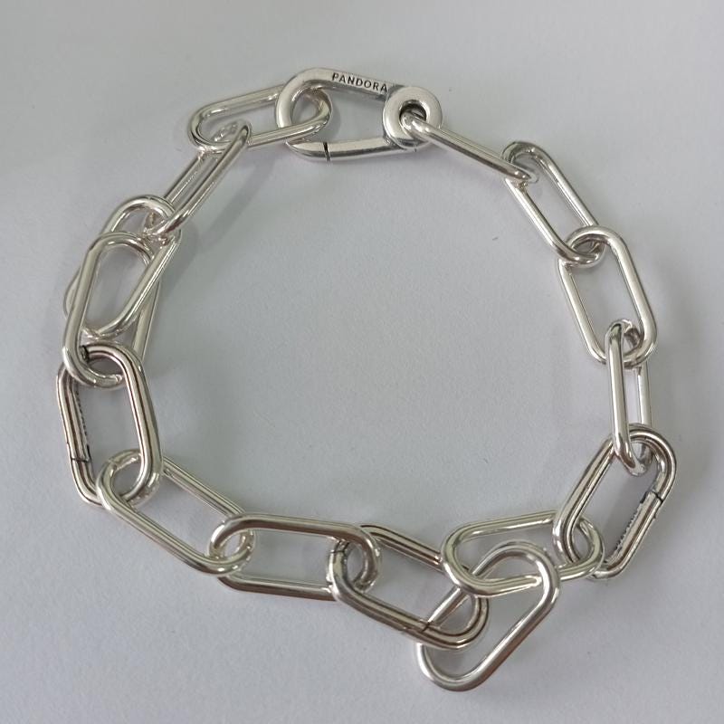 ブレスレット BLACKPURPLE Smiley Stone Chain Bracelet BMH1332 Pandora ME Link Chain Bracelet 599588C00