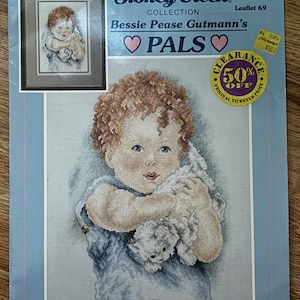 PALS Bessie Pease Gutmann (wzór do haftu krzyżykowego z kolekcji Stoney Creek, ulotka nr 69)