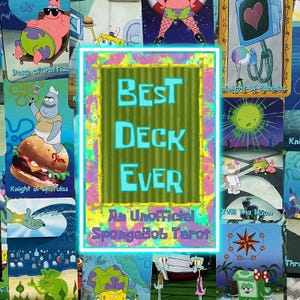 Best Deck Ever An Unofficial SpongeBob Tarot, First Edition PREORDER