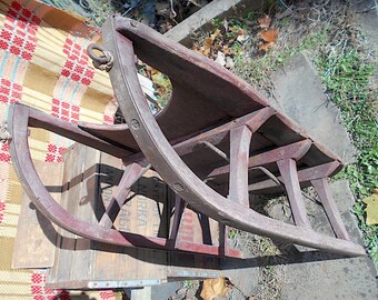 Antique Sled Etsy