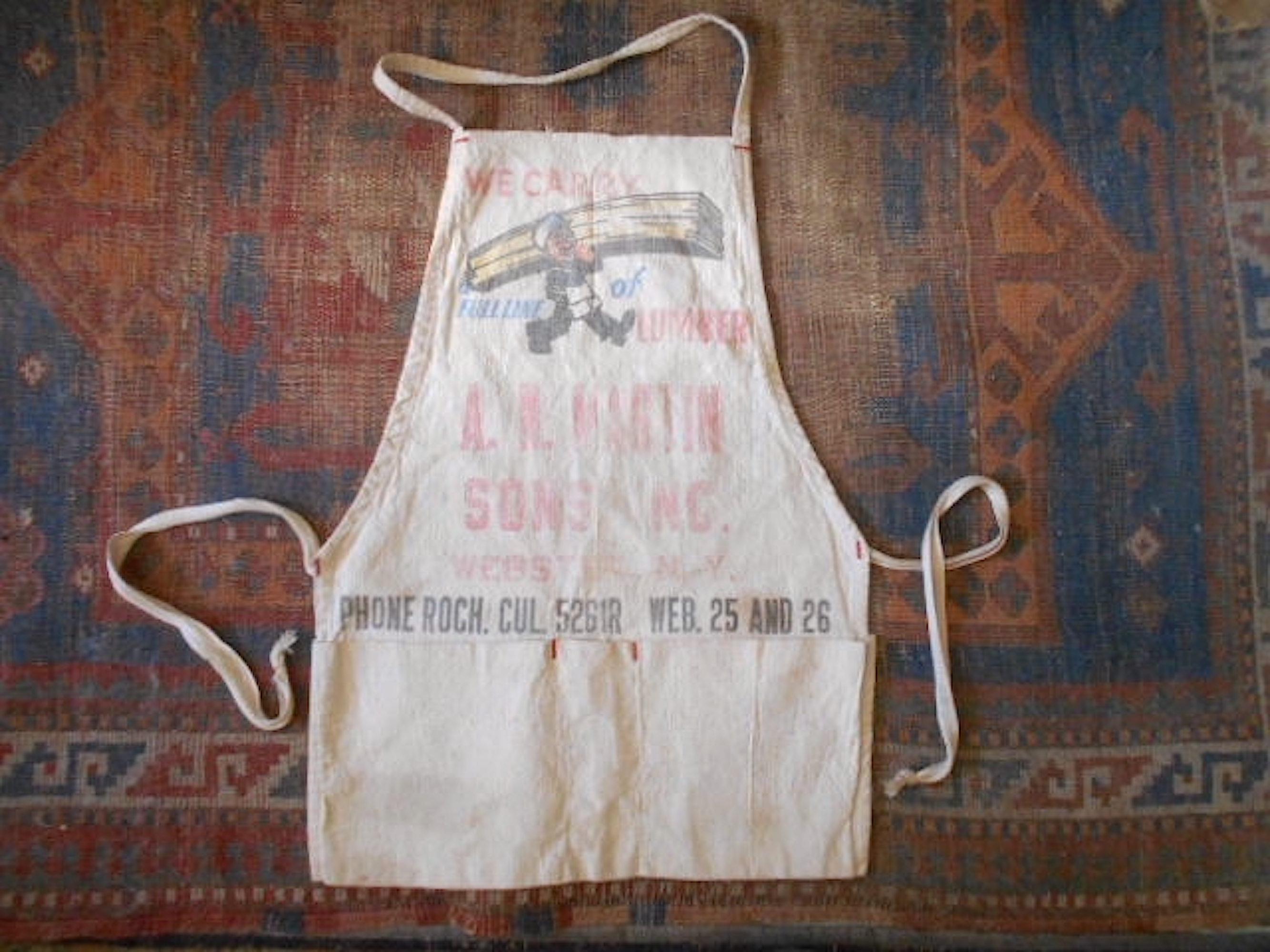 Vintage Work Apron - Etsy