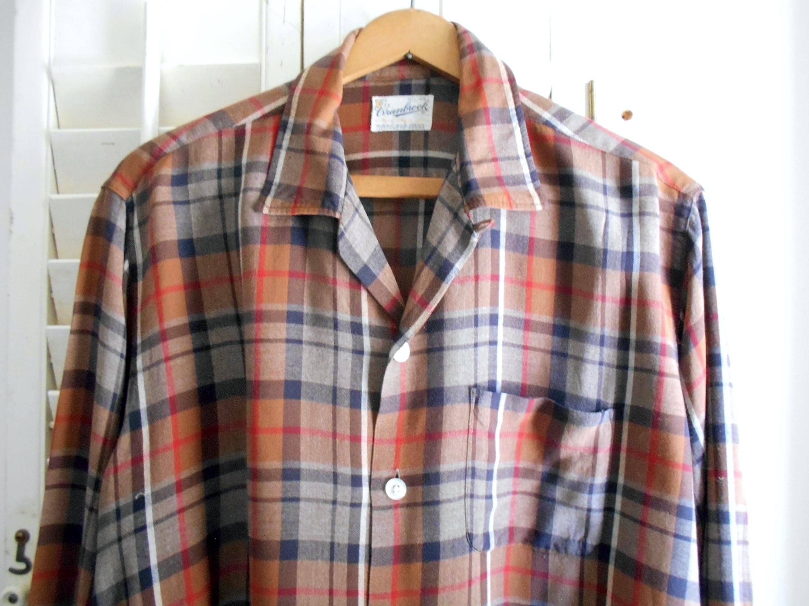 1950's Rayon Shirt - Etsy