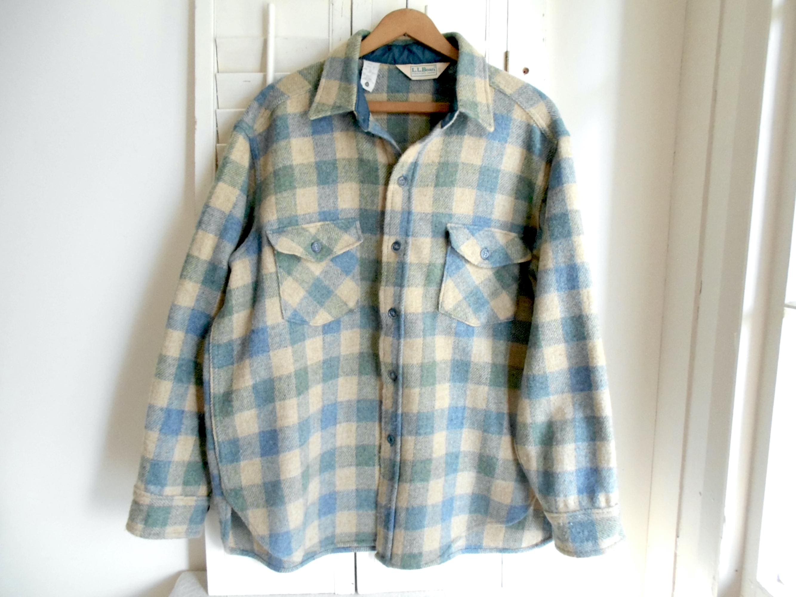 Ll Bean Wool Jacket - Etsy