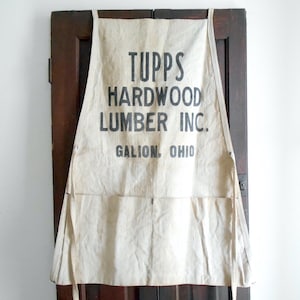 Vintage Workwear Apron - Etsy