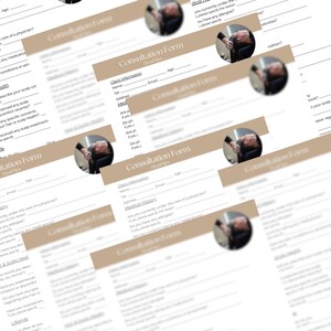 Japanese Head Spa Consultation & Consent Form - Etsy