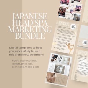 Japanse Head Spa-marketingbundel