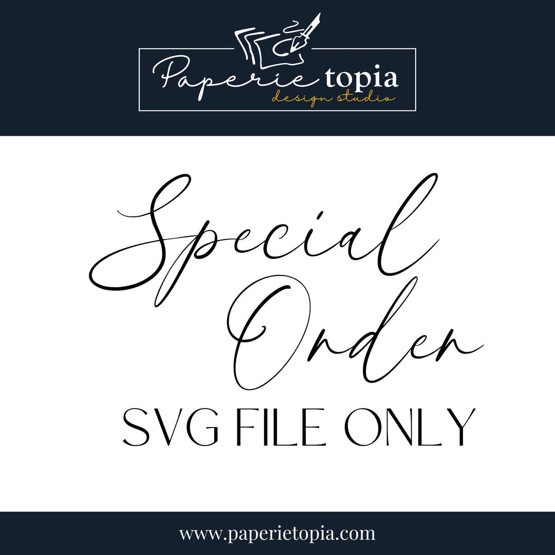 SVG File Only - Special Order - Wedding Decals - Etsy
