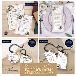 JW Pioneer Party Bundle Printables, JW Pioneer Photo Frame Spanish, Precursores Gift Tags, Western Banner Lettering, Witnessing Cart Poster