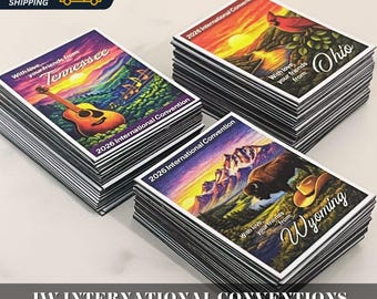 JW 2026 Convention Magnet | USA States Delegate Gifts