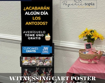 JW Witnessing Cart Poster: Pioneer School Printable (PDF)