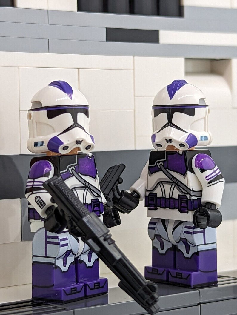 Sci-fi Star Wars Custom Printed Brick Minifig 187th Legion Clone ...