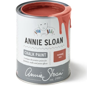 Annie Sloan Chalk Paint -Paprika Red (1 litre/120 ml Project Pot)